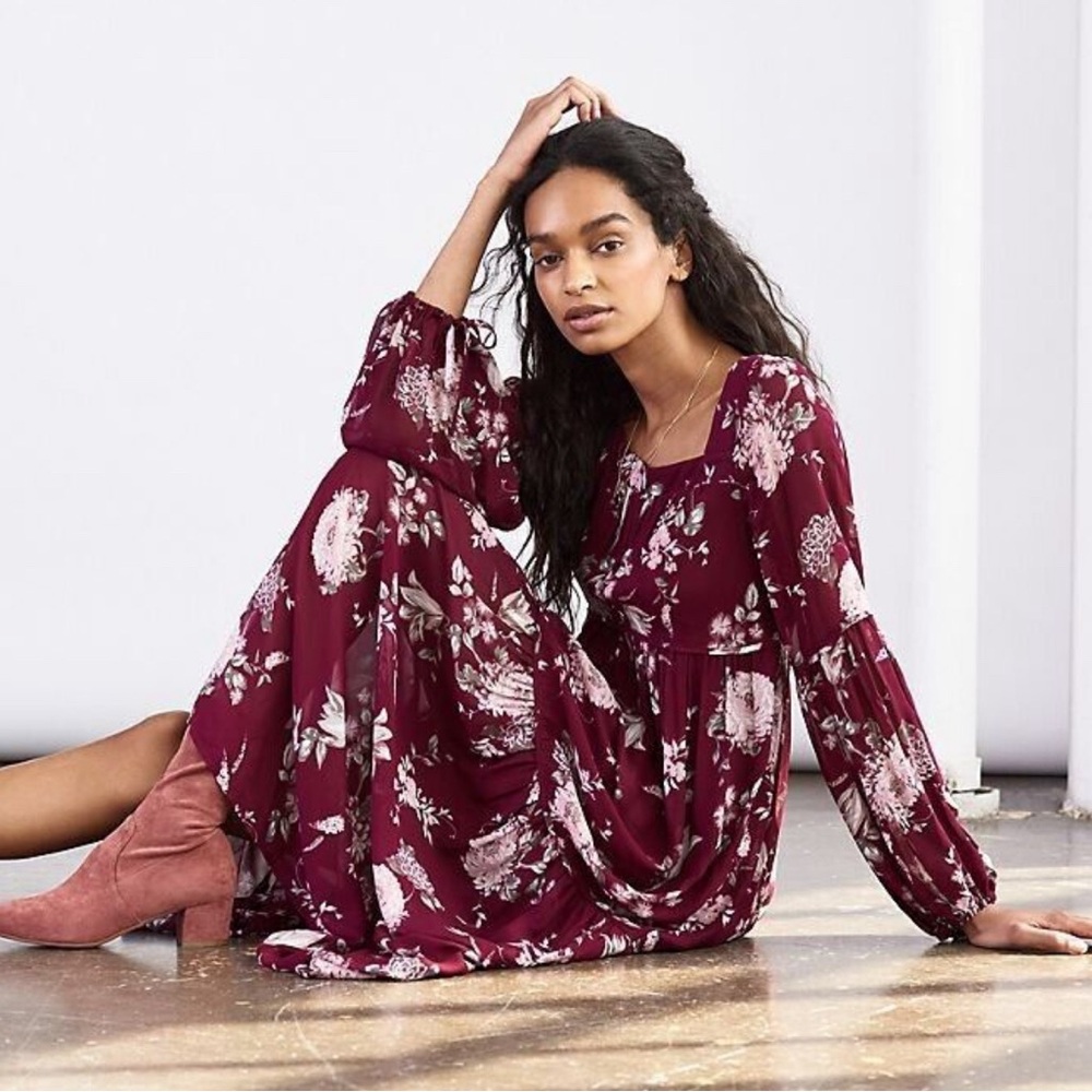 Anthropologie Evelyn large maxi NWOT